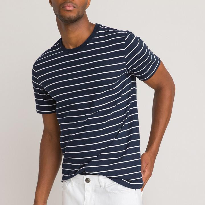 Immagine prodotto La Redoute Collections T-shirt a righe con scollo rotondo (L)