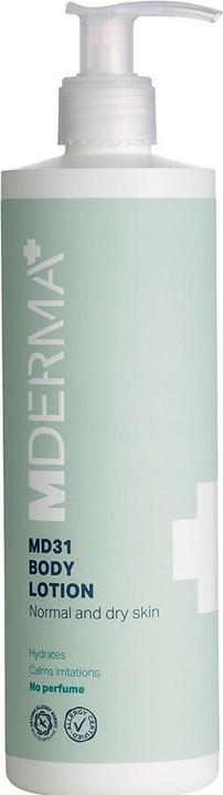 Actual product image MDerma DermaKnowlogy MD31 400 ml Body Lotion Unisex Moisturizing, Hydrating, Soothing (Body lotion, 400 ml)