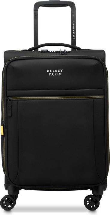 Image du produit Delsey Brochant 3 4 roues trolley cabine 55 cm avec soufflet d'extension (40 l, Bagage à main (jusqu'à 50l))