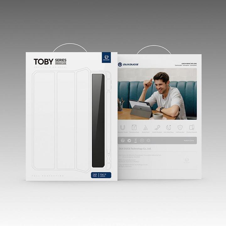 Image du produit Dux Ducis Couverture de livre Toby Series (iPad 2022 (10e génération))