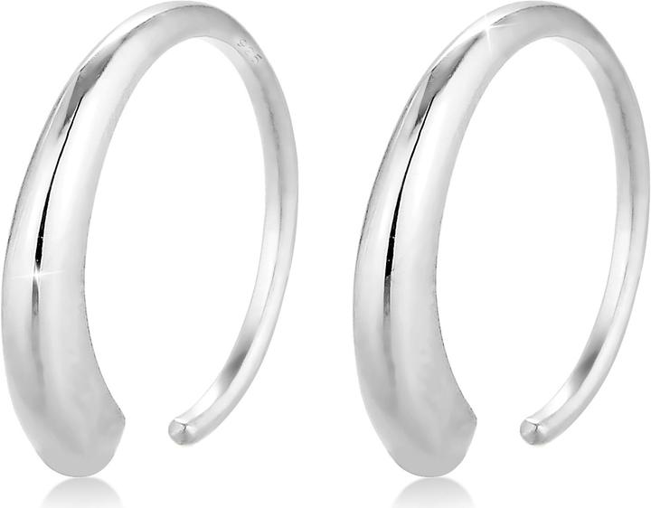 Image du produit Elli Creolen Geo Basic Offen (Argent 925)