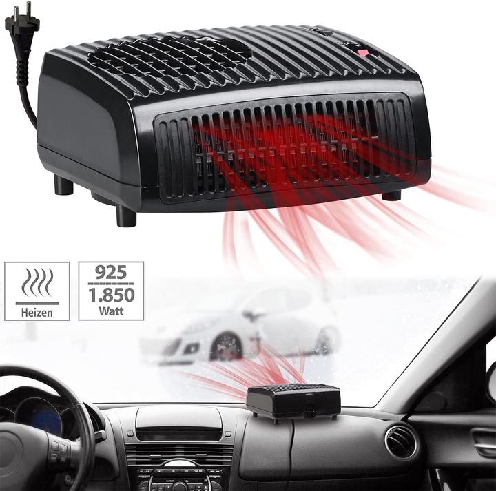 Image du produit AGT Radiateur électrique d'appoint en céramique, 2 niveaux de chauffage, 1.850 watts, 230 V (1850 W)