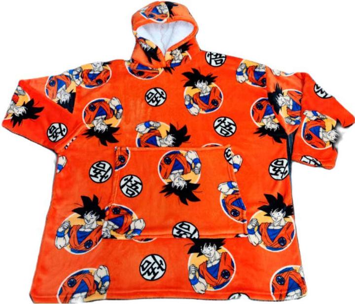 Immagine prodotto Toei Animation Felpa Dragon Ball oversize cappotto bambini corallo (Taglia unica)
