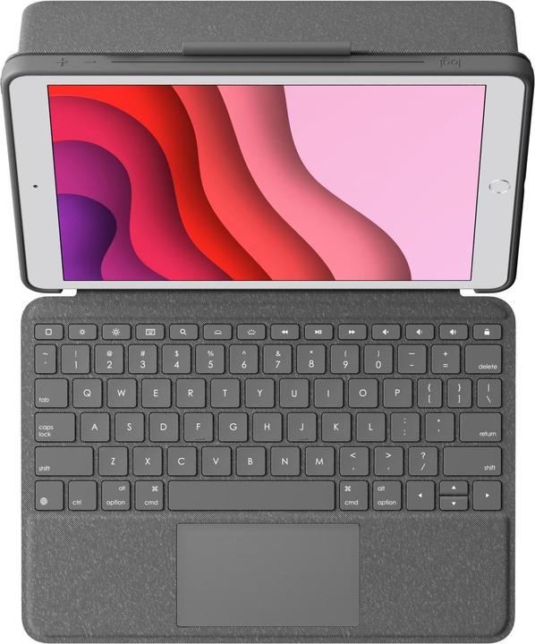 Actual product image Logitech Combo Touch (CH, iPad 2019 (7th gene), iPad 2020 (8. Gen), iPad 2021 (9th Gen))