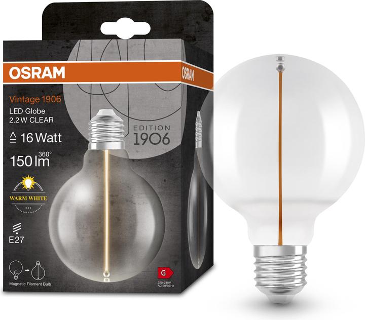 Productafbeelding Ledvance LED-lamp (E27, 2.20 W, 150 lm, 4 x, G)