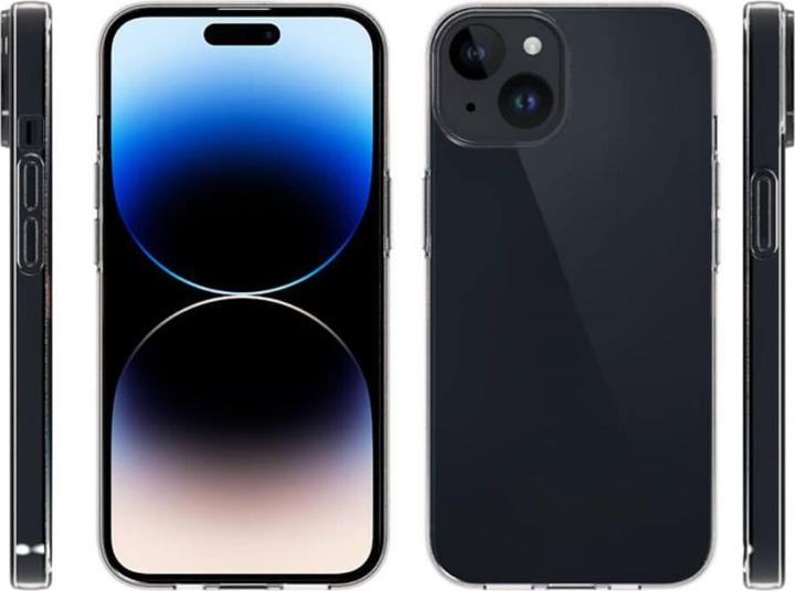 Immagine prodotto Cover-Discount iPhone 15 Plus - Custodia in silicone lucido trasparente (Apple iPhone 15 Plus)