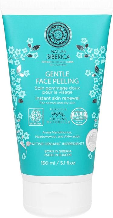 Natura Siberica Sanftes Gesichtspeeling für normale und trockene Haut (Peeling, 150 ml)