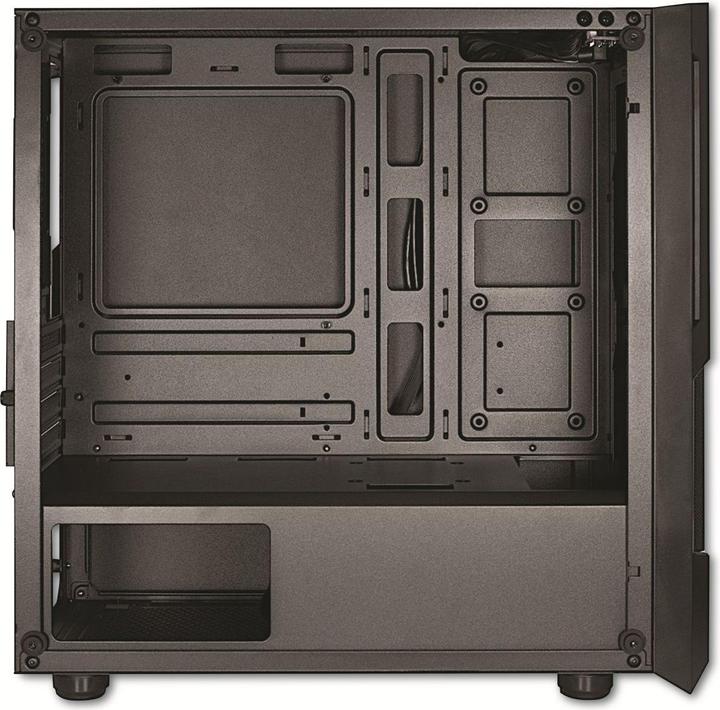 Produktbild Intertech Inter-Tech Gaming-Geh? Verwenden Sie SM-007 ENFORCER, gehärtetes Glas (mATX, Mini-ITX)