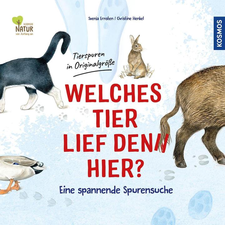 Produktbild Kosmos Welches Tier lief denn hier? (Deutsch, Svenja Ernsten, 2022)