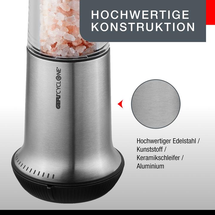 Produktbild GEFU X-Plosion Salz- und Pfeffermühle (Salz, Pfeffer)