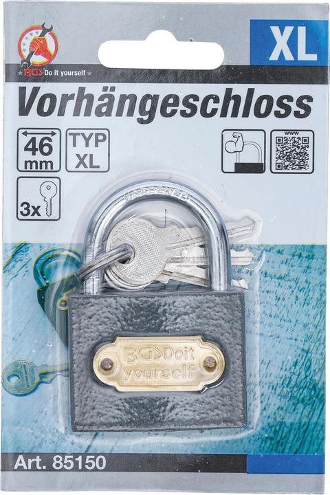 Productafbeelding BGS Hangslot | Type XL | 46 mm
