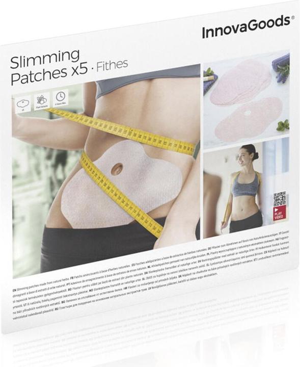 Actual product image InnovaGoods Slimming plasters with natural herbal extract - 5 pcs. (5 x)