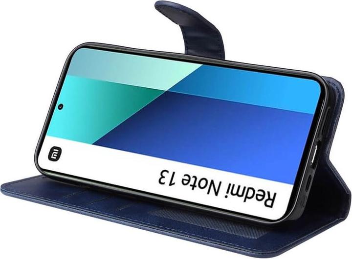 Produktbild Cover-Discount Xiaomi Redmi Note 13 4G - Premium Handyhülle Etui blau (Xiaomi Redmi Note 13 4G)