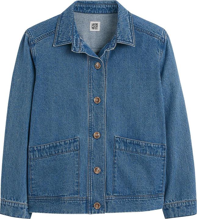 Actual product image La Redoute Collections Signature denim jacket with buttons (L)
