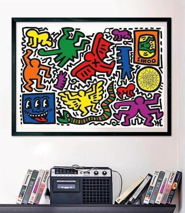 Actual product image Clementoni Puzzle Keith Haring g (1000 pieces)