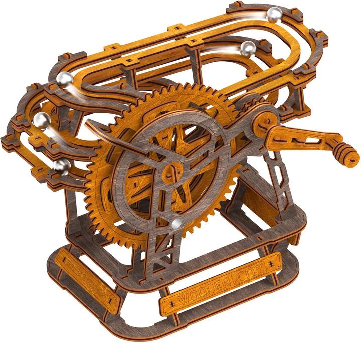 Productafbeelding WoodenCity WOODEN CITY 3D Holzpuzzle BALL RAILWAY mini 147 Teile