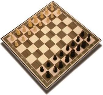 Produktbild Jackpot Kasparov: Wood Chess Set (36.5 cm)