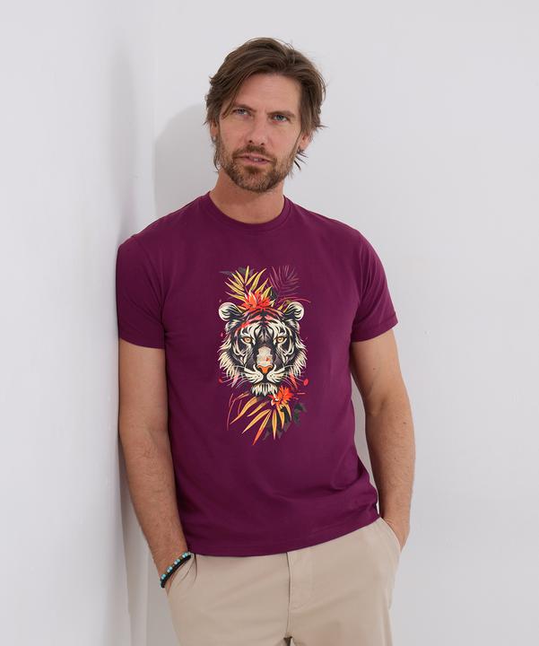 Actual product image Joe Browns Tropical Tiger Graphic Short Sleeve T-Shirt (S)