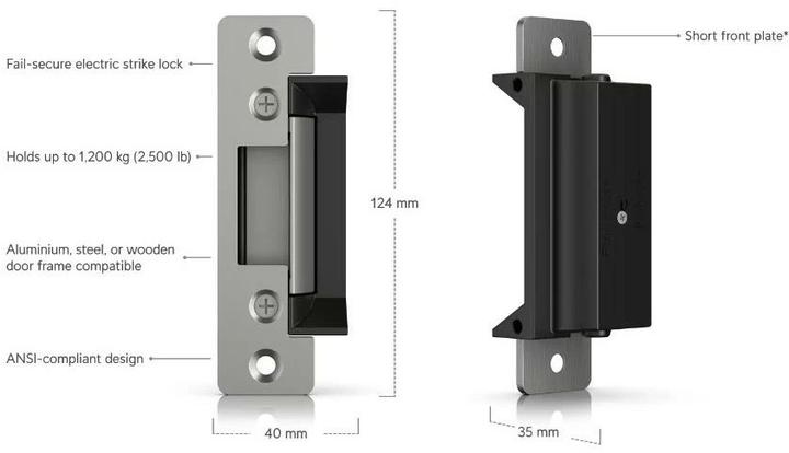 Productafbeelding Ubiquiti Slot Toegangsslot Elektrisch (Houten deur, Interieur)