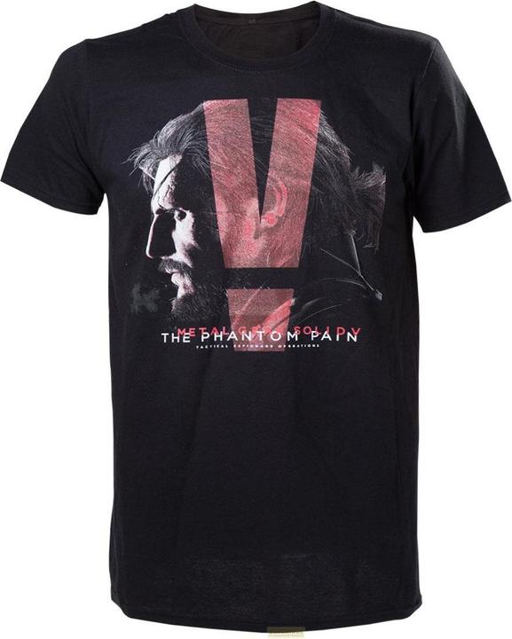 GED T-Shirt Metal Gear Solid V - The Phantom Pain Box Cover (S) (S)