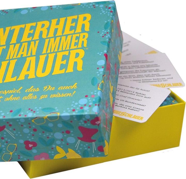 Produktbild Gesprächsstoff: Hinterher ist man immer schlauer (Deutsch)