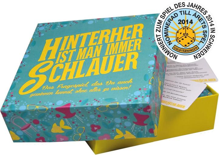 Produktbild Gesprächsstoff: Hinterher ist man immer schlauer (Deutsch)
