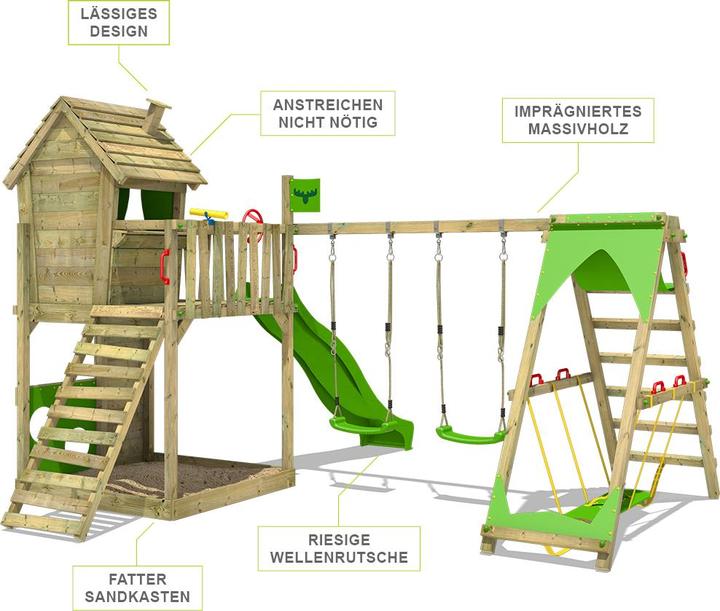 Produktbild Fatmoose Spielturm HappyHome