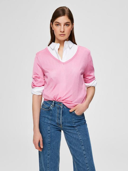 Immagine prodotto Selected Femme Maglietta delicata con scollo a V (S)