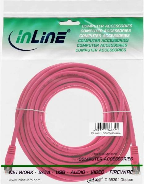 Actual product image InLine Patch cable (SF/UTP, CAT5e, 15 m)