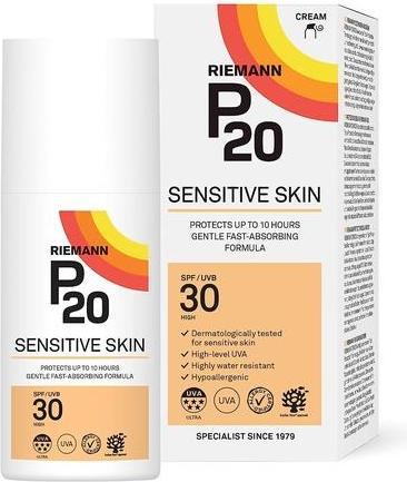 Produktbild P20 Riemann Sensitive Skin SPF 30 Cream 200 ml (Sonnencreme, SPF 30, 200 ml)