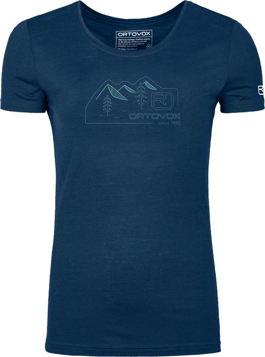 Ortovox Women's 150 Cool Vintage Badge T-Shirt (XL)