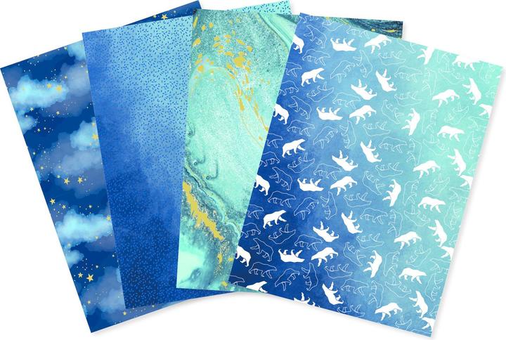 Produktbild Décopatch Foilpapiere Weihnachten Arkt (30 x 40 cm, 960 x)