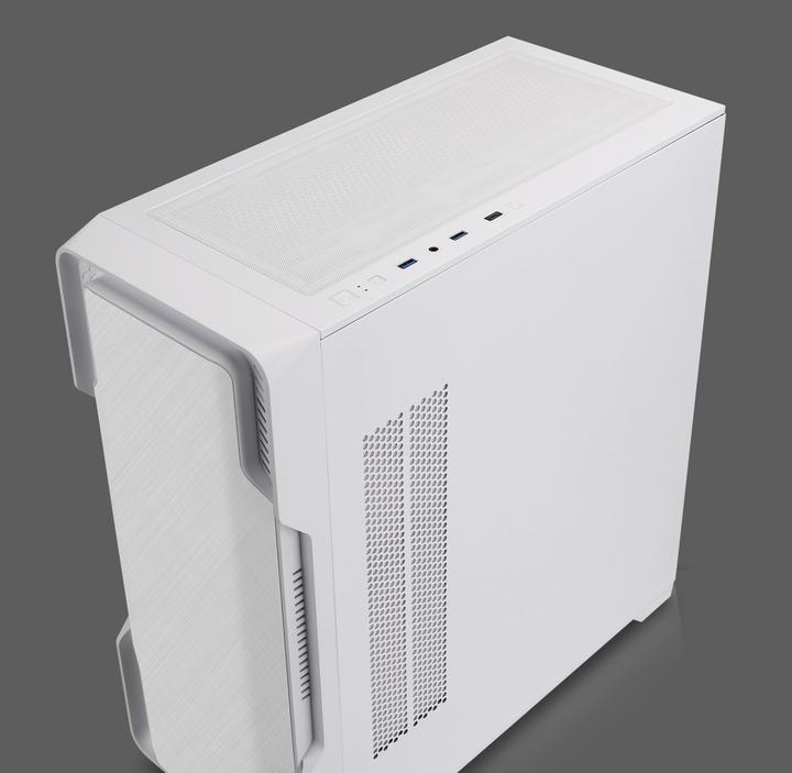 Image du produit Nanoxia Va à MIDI DS-9G-W ARGB White - USB-C - TG (mATX, E-ATX, ATX, ITX)