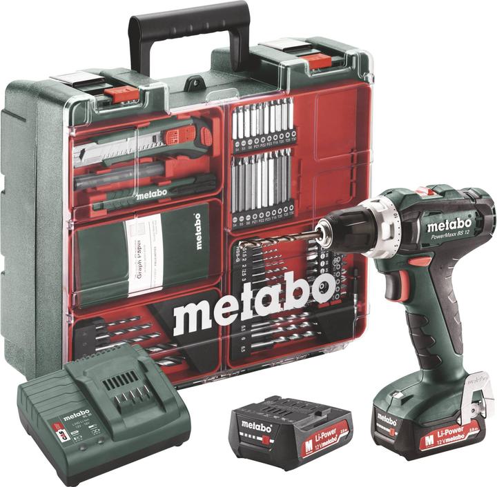 Metabo PowerMaxx BS 12 Set (Akkubetrieb)