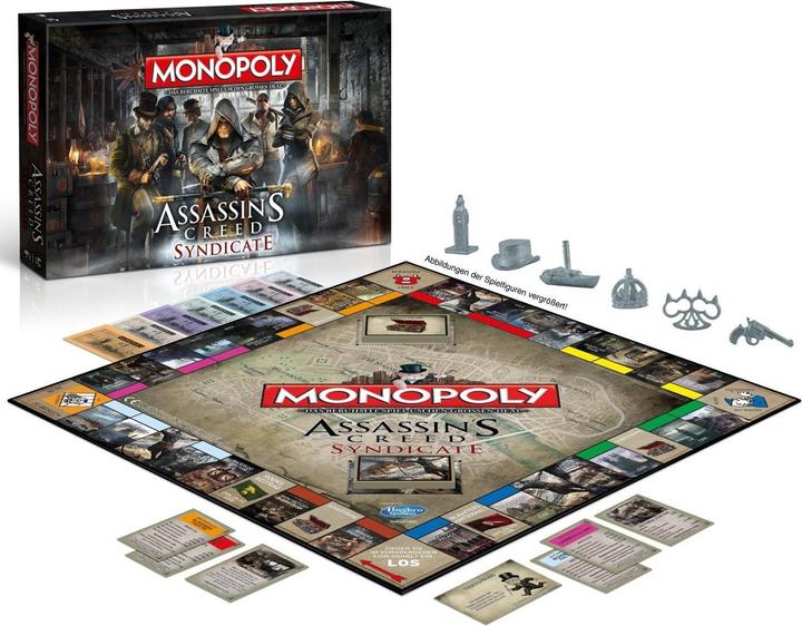 Produktbild Winning Moves Monopoly: Assassin's Creed Syndicate (Deutsch)