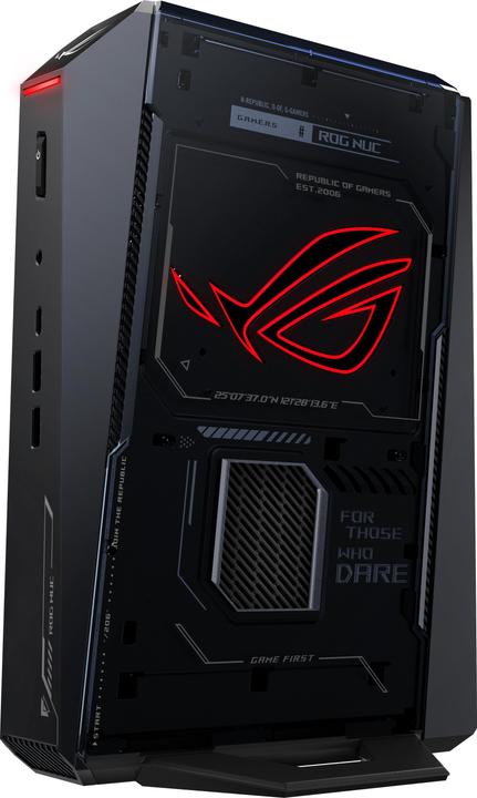 Actual product image ASUS Mini PC ROG NUC NUC15JNK9X389A2, Prozessorfamilie: Intel (Intel Core Ultra 9 275HX, 32 GB, 1000 GB, GeForce RTX 5070 Ti)