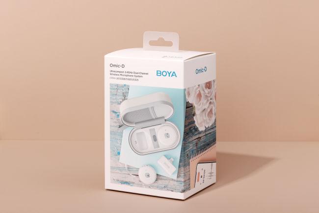 Produktbild Boya omic-u (weiss) Dual-Kanal-Wireless-Mikrofon für Android-Geräte (Omic-u)