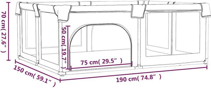 Image du produit VidaXL Rouven (190 cm, 150 cm)