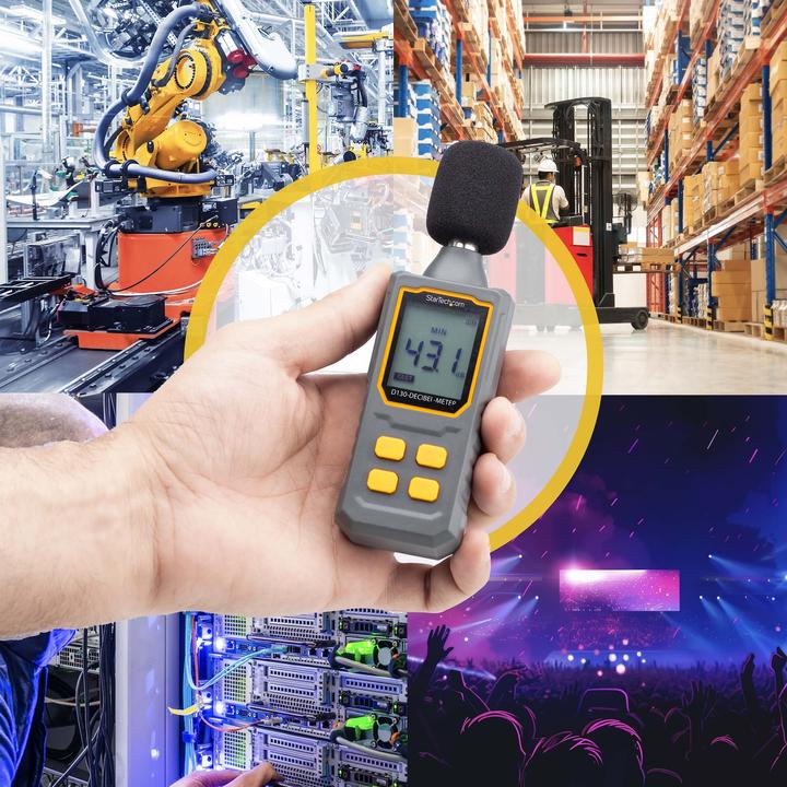 Produktbild StarTech Zub Handheld Sound Level Meter 30-130dBA