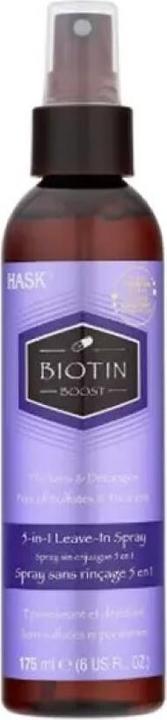 Actual product image Hask BIOTIN BOOST 5 in 1 leave-in-spray 177 ml (175 ml)