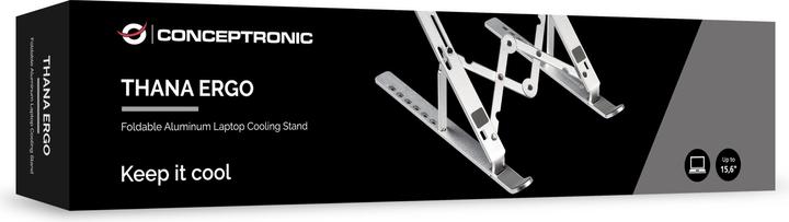 Actual product image Conceptronic Cooling Stand (15.6")/ERGO foldable THANA04S si