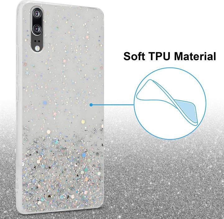 Produktbild Cadorabo TPU Cover funkelnder Glitter (Cubot P20)
