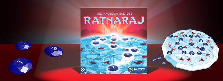 Actual product image HCM Kinzel The Puzzling Paths of Ratnaraj (German, Italian, French)
