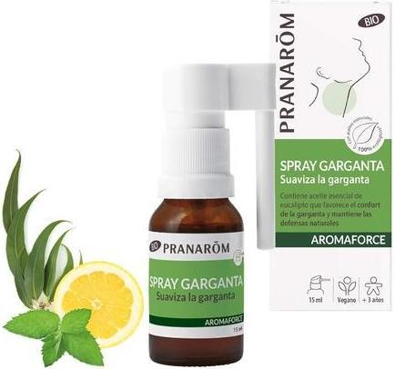 Actual product image One for All Aromaforce Bio Throat Spray 15ml Prana (1 Piece)