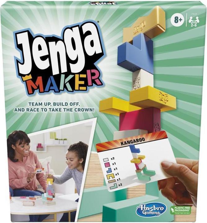 Actual product image Hasbro Gaming Gaming - Jenga Maker (F4528) (Finnish, Swedish)