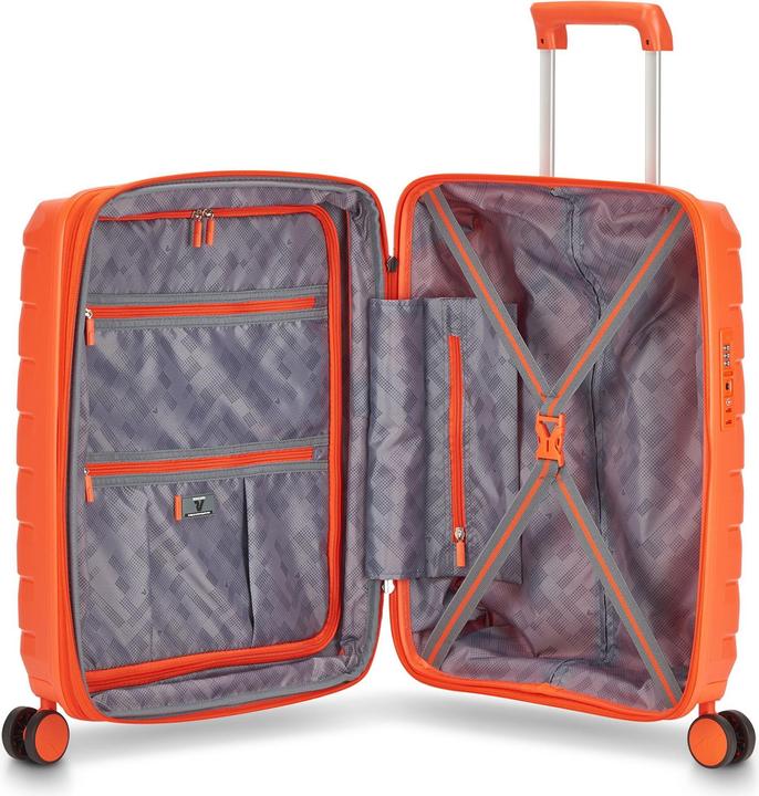 Immagine prodotto Roncato Skyline 2.0 Carrello cabina a 4 ruote da 55 cm con ripiegamento elastico (50 l, Bagaglio a mano (fino a 50 litri))