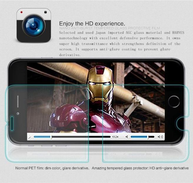 Actual product image Nillkin Amazing H (1 Piece, Apple iPhone 6s Plus, Apple iPhone 6 Plus)