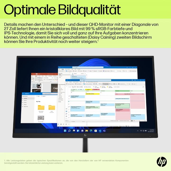 Image du produit HP E27u G5 (2560 x 1440 pixels, 27")