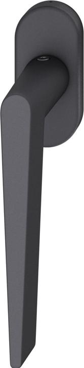 Produktbild FSB Fenstergriff 34 1005 ovale Rosette, Aluminium schwarz matt (Türgriff)