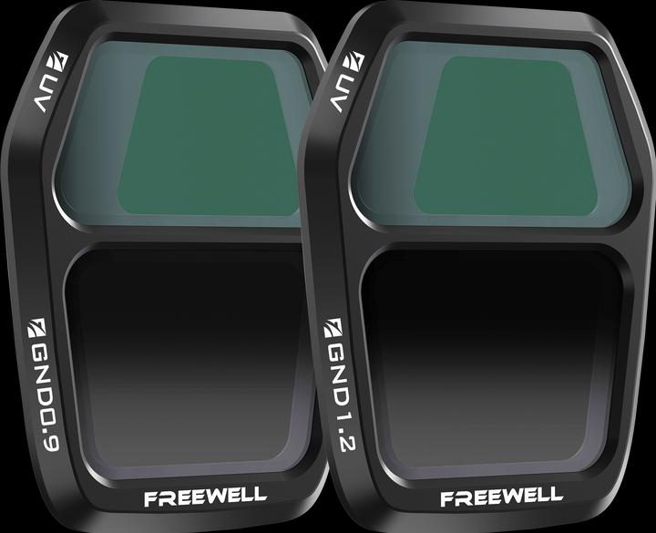Actual product image Freewell Air 3S Filters -Soft Edge Gradient - 2 Pack (Drone filters, DJI Air 3s)